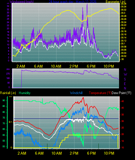 24 Hour Graph for Day 11