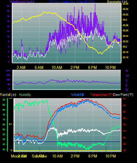 24 Hour Graph for Day 20