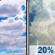 Tuesday: Mostly Cloudy then Slight Chance Showers And Thunderstorms