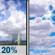 Tuesday: Slight Chance Showers And Thunderstorms then Partly Sunny